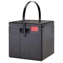Termoizoliacinis konteineris Cam GoBox picai, įkraunamas iš viršaus, Cambro, Juodas, 410x410x(H)404mm