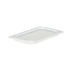 Dangtelis Camwear tik GN konteineriams iš serijos Camwear iš skaidraus polipropileno, Cambro, GN 1/4, Permatomas, 265xx(H)mm