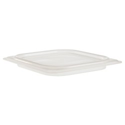 Dangtelis Camwear tik GN konteineriams iš serijos Camwear iš skaidraus polipropileno, Cambro, GN 1/6, Permatomas, xx(H)mm