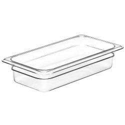 Konteineris Camwear GN 1/3 iš polikarbonato, Cambro, GN 1/3, 2,4L, Permatomas, 325x176x(H)65mm