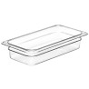 Konteineris Camwear GN 1/3 iš polikarbonato, Cambro, GN 1/3, 2,4L, Permatomas, 325x176x(H)65mm