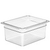 Konteineris Camwear GN 1/9 iš polikarbonato, Cambro, GN 1/9, 0,57L, Permatomas, 108x176x(H)65mm