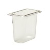Konteineris Camwear GN 1/9 iš polikarbonato, Cambro, GN 1/9, 1,4L, Permatomas, 108x176x(H)150mm