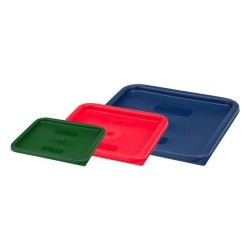 CAMBRO prekės ženklo dangtelis konteineriui CamSquare, Cambro, Raudona, 227x227x(H)16mm