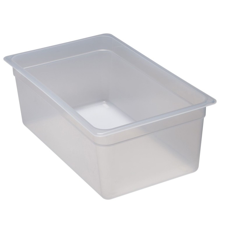 Konteineris GN 1/1 iš skaidraus polipropileno, Cambro, GN 1/1, 25,6L, Permatomas, 325x530x(H)200mm