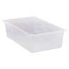 Konteineris GN 1/2 iš skaidraus polipropileno, Cambro, GN 1/2, 3L, Permatomas, 325x260x(H)65mm