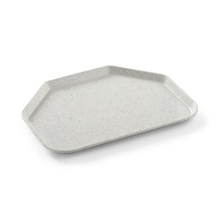 Trapecijos formos padėklas , AmerBox, Granitas, 455x355mm