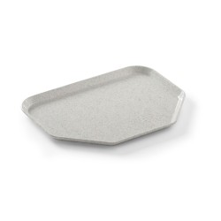 Trapecijos formos padėklas , AmerBox, Granitas, 455x355mm