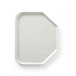 Trapecijos formos padėklas , AmerBox, Granitas, 455x355mm
