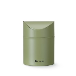 Stalo šiukšliadėžė su sūpynės dangteliu, HENDI, 1,2L, Žalia, ⌀120x(H)165mm