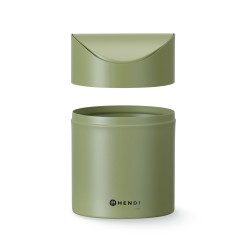 Stalo šiukšliadėžė su sūpynės dangteliu, HENDI, 1,2L, Žalia, ⌀120x(H)165mm