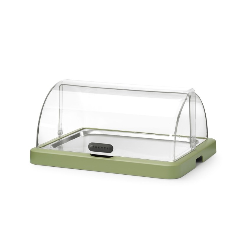 Rotininė šaldymo vitrina „Duo UNIQ“, HENDI, designed by Robert Bronwasser, Viengubas, Žalia, 460x355x(H)220mm, rettangolare