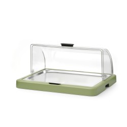 Rotininė šaldymo vitrina „Duo UNIQ“, HENDI, designed by Robert Bronwasser, Viengubas, Žalia, 460x355x(H)220mm, rettangolare