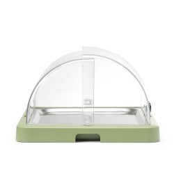Rotininė šaldymo vitrina „Duo UNIQ“, HENDI, designed by Robert Bronwasser, Viengubas, Žalia, 460x355x(H)220mm, rettangolare