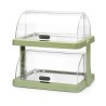 Rotininė šaldymo vitrina „Duo UNIQ“, HENDI, designed by Robert Bronwasser, Dvigubas, Žalia, 480x355x(H)480mm, rettangolare