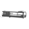 Suši vitrina, Arktic, Į rinkinį įtrauktos talpyklos: 4x GN 1/3 (H) 40 mm., Juodas, 230V/190W, 426x1177x(H)296mm