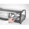 Suši vitrina, Arktic, Į rinkinį įtrauktos talpyklos: 4x GN 1/3 (H) 40 mm., Juodas, 230V/190W, 426x1177x(H)296mm