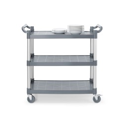 3 lentynų polipropileno vežimėlis, didelis, AmerBox, 1010x500x(H)960mm