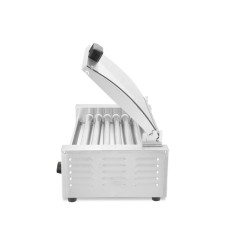 Dešrelių kepimo grilis, 1 zona su energiją taupančiu dangčiu, HENDI, 230V/620W, 566x375x(H)259mm
