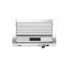Dešrelių kepimo grilis, 1 zona su energiją taupančiu dangčiu, HENDI, 230V/620W, 566x375x(H)259mm