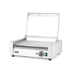 Dešrelių kepimo grilis, 1 zona su energiją taupančiu dangčiu, HENDI, 230V/790W, 566x450x(H)259mm