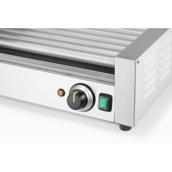 Dešrelių kepimo grilis, 1 zona su energiją taupančiu dangčiu, HENDI, 230V/790W, 566x450x(H)259mm