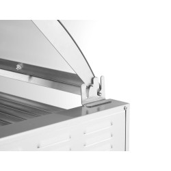 Dešrelių kepimo grilis, 1 zona su energiją taupančiu dangčiu, HENDI, 230V/790W, 566x450x(H)259mm