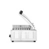 Dešrelių kepimo grilis, 1 zona su energiją taupančiu dangčiu, HENDI, 230V/790W, 566x450x(H)259mm