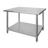 Pagrindinis darbo stalas, HENDI, Budget Line, 1400x600x(H)850mm