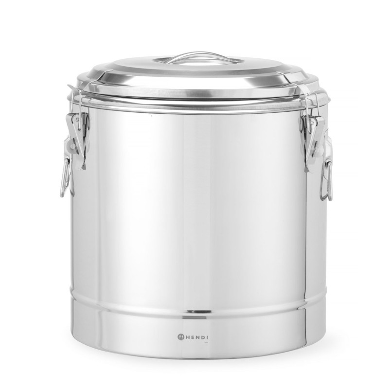TERMOSAS MAISTU, HENDI, Kitchen Line, 31L, Sidabro, ⌀400x(H)445mm