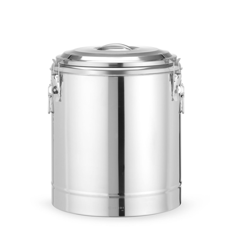 TERMOSAS MAISTU, HENDI, Kitchen Line, 36L, Sidabro, ⌀400x(H)500mm