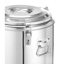 TERMOSAS MAISTU, HENDI, Kitchen Line, 36L, Sidabro, ⌀400x(H)500mm
