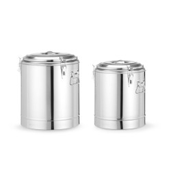 TERMOSAS MAISTU, HENDI, Kitchen Line, 36L, Sidabro, ⌀400x(H)500mm