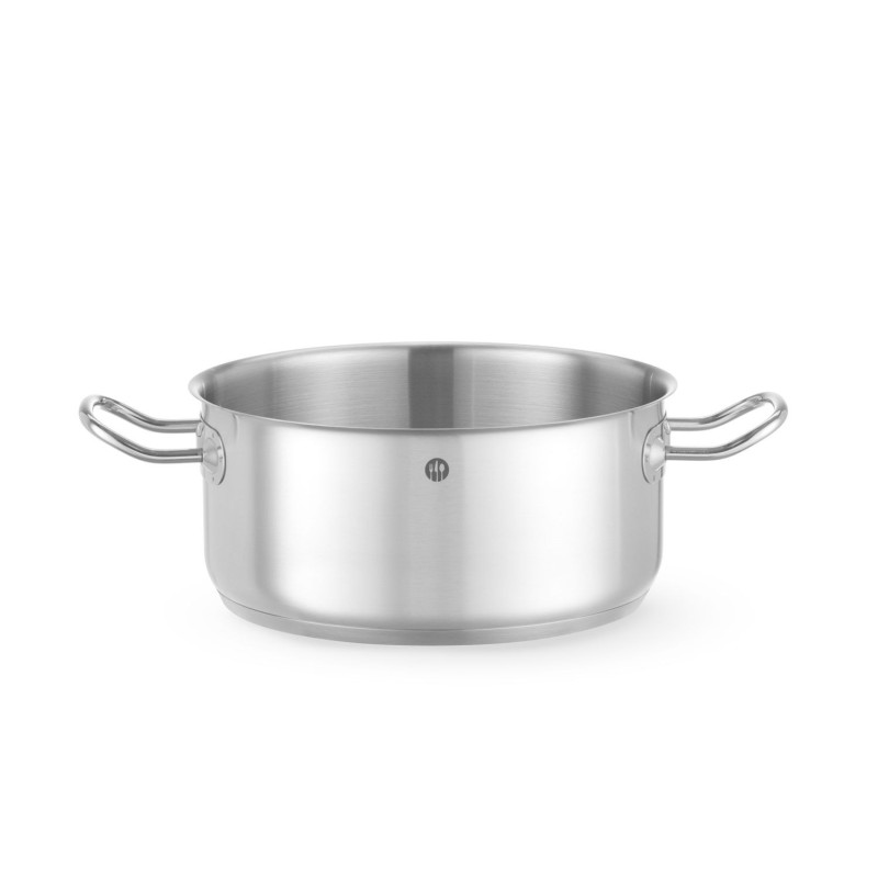 Žemas prikaistuvis – be dangčio, HENDI, Kitchen Line, 4,9L, ⌀240x(H)110mm