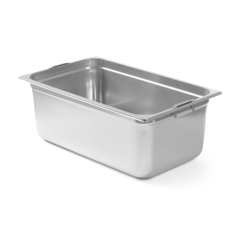 GN konteineris su ištraukiamomis rankenomis, HENDI, GN 1/1, 14L, 530x325x(H)100mm