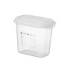 GN 1/9 konteineris, polipropilenas, HENDI, GN 1/9, 1,5L, Permatomas, 176x108x(H)150mm, rettangolare