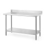 Darbo stalas su nugarėle, HENDI, Budget Line, 1400x600x(H)950mm