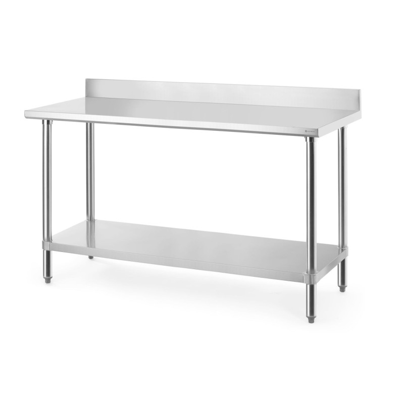Darbo stalas su nugarėle, HENDI, Budget Line, 1600x600x(H)950mm