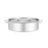 Troškinimo puodas su dangčiu, HENDI, 10,8L, ⌀360x(H)110mm, Rotondo