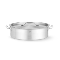 Troškinimo puodas su dangčiu, HENDI, 10,8L, ⌀360x(H)110mm, Rotondo