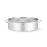Troškinimo puodas su dangčiu, HENDI, 10,8L, ⌀360x(H)110mm, Rotondo