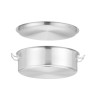Troškinimo puodas su dangčiu, HENDI, 10,8L, ⌀360x(H)110mm, Rotondo