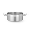 Žemas puodas, be dangčio, HENDI, Profi Line, 4,7L, ⌀240x(H)105mm