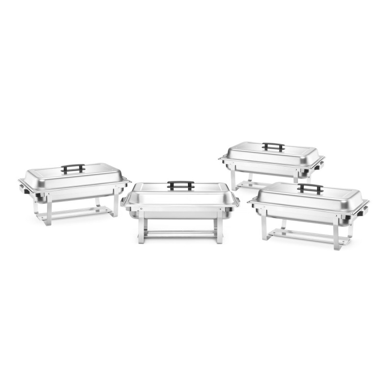 Degia pasta pašildomas marmitas, 4 vnt. komplektas, HENDI, GN 1/1, 7,5L, 600x355x(H)305mm
