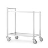 Padėklų vežimėlis, suvirintas, HENDI, Profi Line, 865x565x(H)950mm