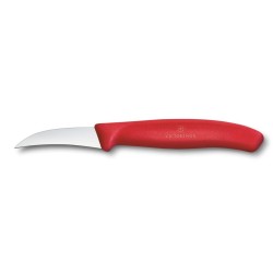Lenktas daržovių peilis, Victorinox, Raudona, (L)162mm