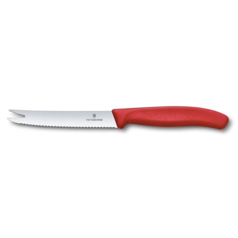 Sūrio ir dėšros peilis, Victorinox, Raudona, (L)219mm
