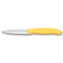 Daržovių peilis lygus, Victorinox, Geltonas, (L)190mm