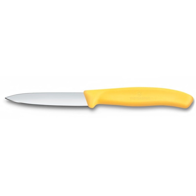 Daržovių peilis lygus, Victorinox, Geltonas, (L)190mm