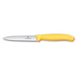 Dantytas daržovių peilis, Victorinox, Geltonas, (L)212mm